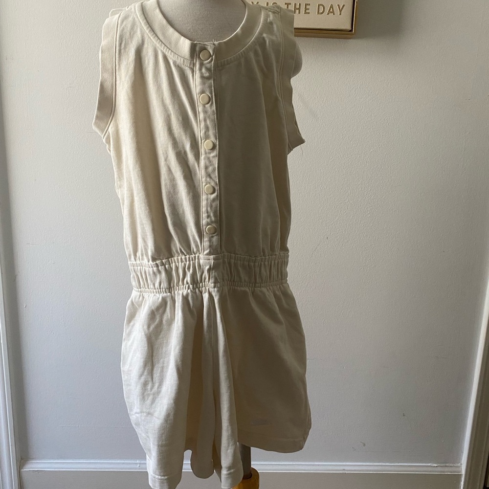 Nike Cream Sleeveless Kids Romper